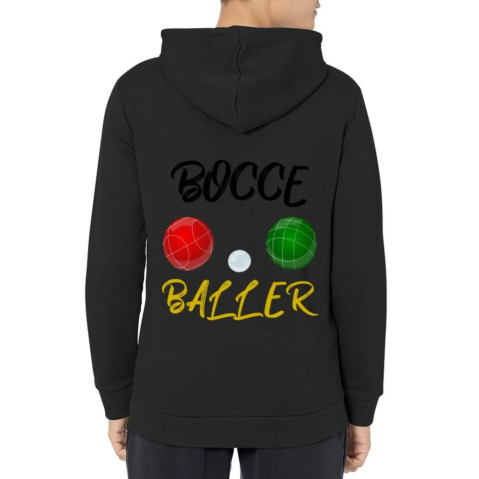 

Bocce Baller Hoodie korean style clothes men's coat men clothing hooded shirt men hoodie