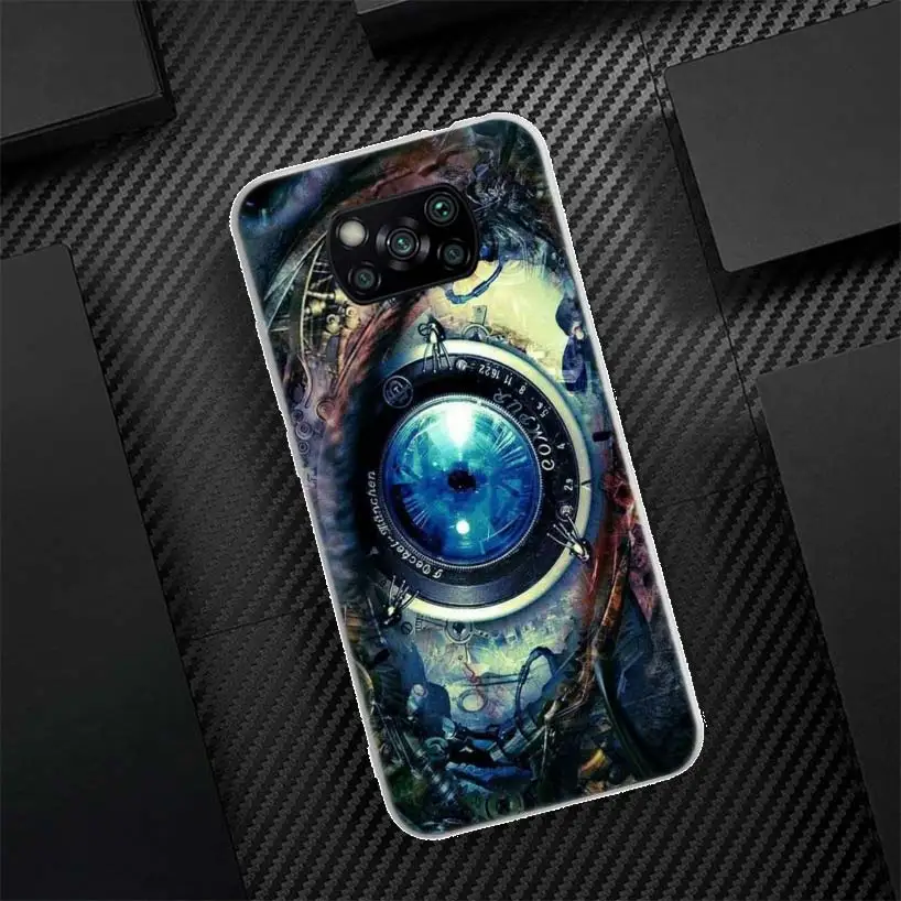 Steampunk Gear Mechanical Silicon Call Phone Case For Xiaomi Mi 11T 12T 10T 9T 13 12X 11 Lite 12 Pro 10 9 8 11i 5X 6X Ultra Coqu