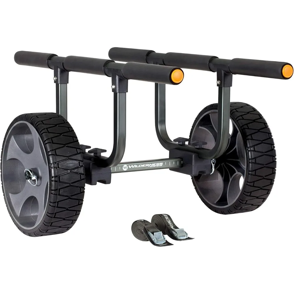 Heavy Duty Kayak Cart | Flat-Free Wheels | 450 Lb Weight Rating  for Kayaks and Canoes