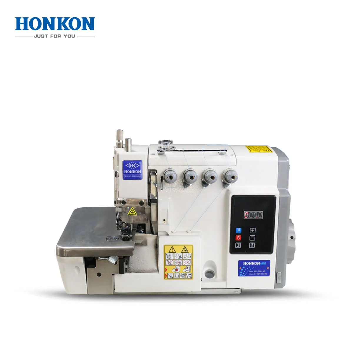 HK-700-4D/AT High Speed Industrial Towel EDGE OVERLOCK SEWING Machine Overlock Stitch for Towel Hemming 470*365*500 Flat-bed 5mm