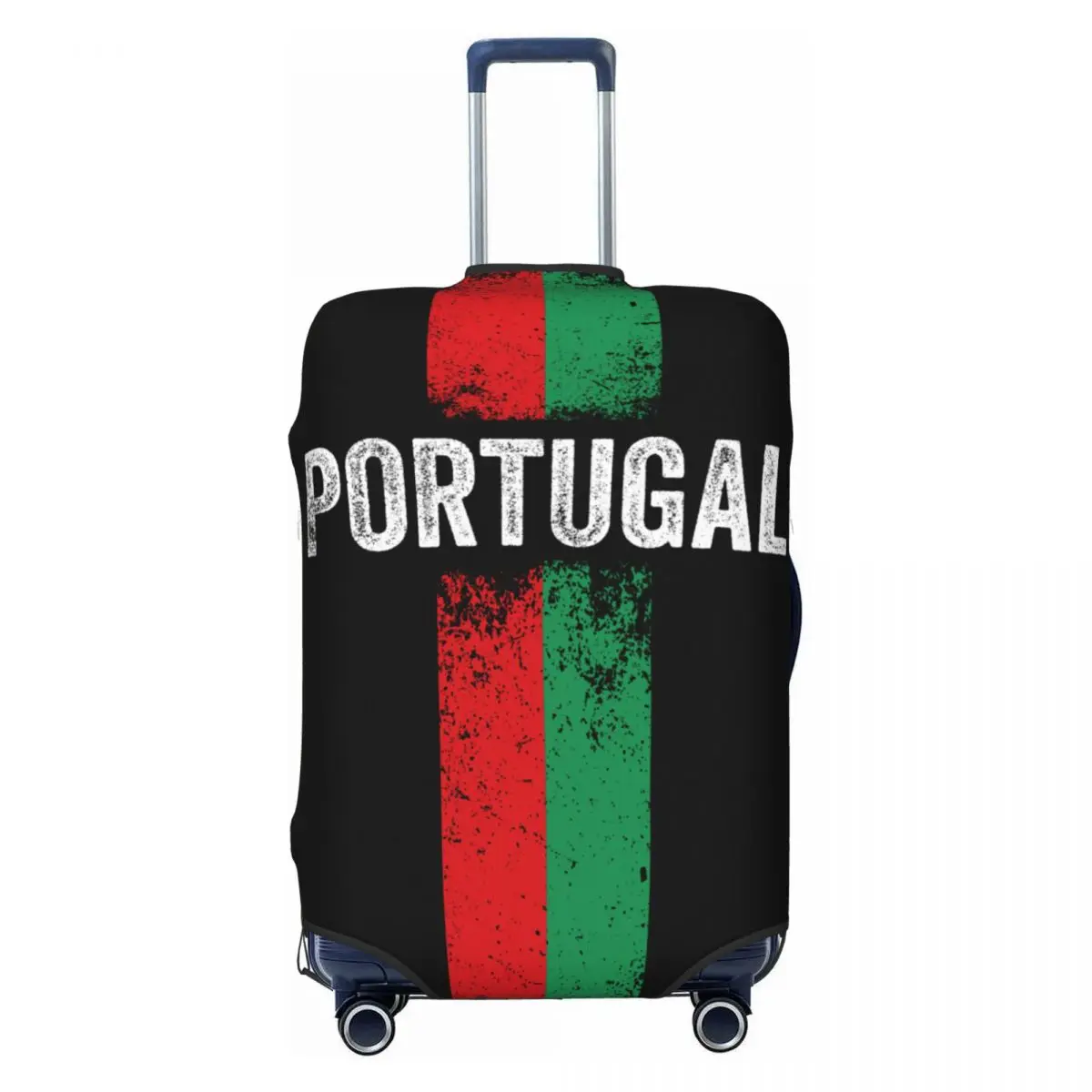 

Пользовательский чехол для чемодана с флагом Португалии, пыленепроницаемый, португальская гордость, патриотические чехлы для багажа, защита для 18-32 дюймов
