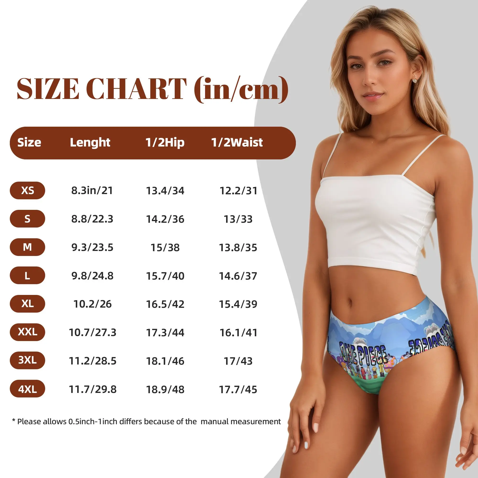 Custom Women One Pieces Panties Breathable Manga Briefs Underwear - view 5