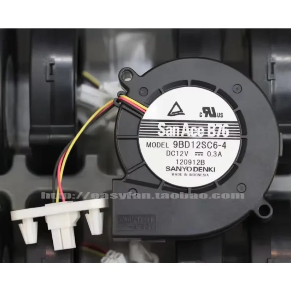 

Вентилятор охлаждения Sanyo Denki 9BD12SC6-4 DC 12V 0.3A 70x70x20мм