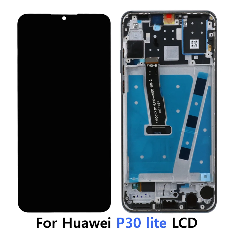 

6.15 Inch LCD For HUAWEI P30 Lite LCD Display Touch Screen MAR-LX1M LX1A LX2 LX3A LCD Screen Digitizer Assembly Replacement