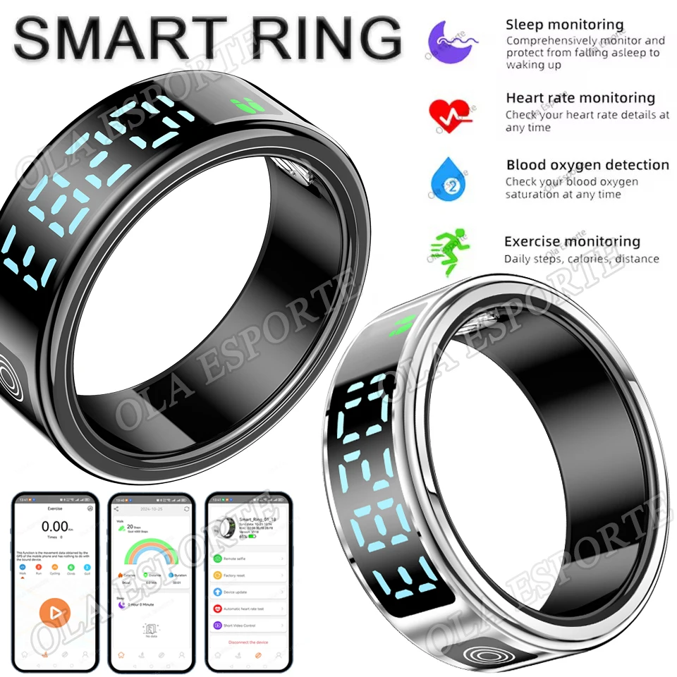 Smart Ring With Dis… - image