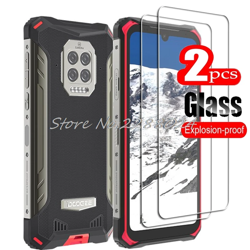 2 szt. Do Doogee S86 High HD hartowane szkło ochronne na DoogeeS86 folia ochronna na ekran telefonu