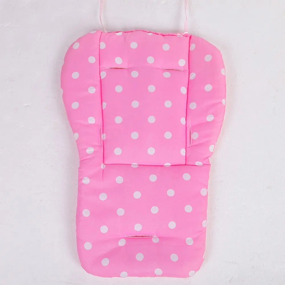 

Подушка-накладка на сиденье для стульчика с принтом звезд, хлопковая подушка для высокого стульчика, коврик для коляски, хлопковый коврик, подушка для коляски, аксессуары для коляски