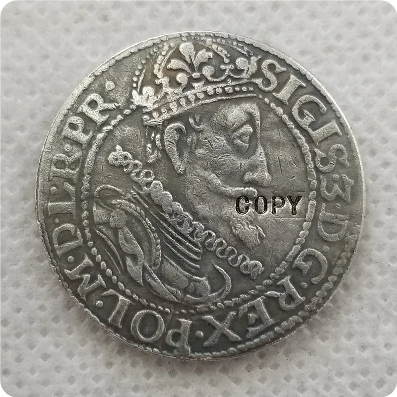 Poland : ORT 1615 SIGIS III - GEDANENSIS Copy Coin commemorative coins-replica coins medal coins collectibles