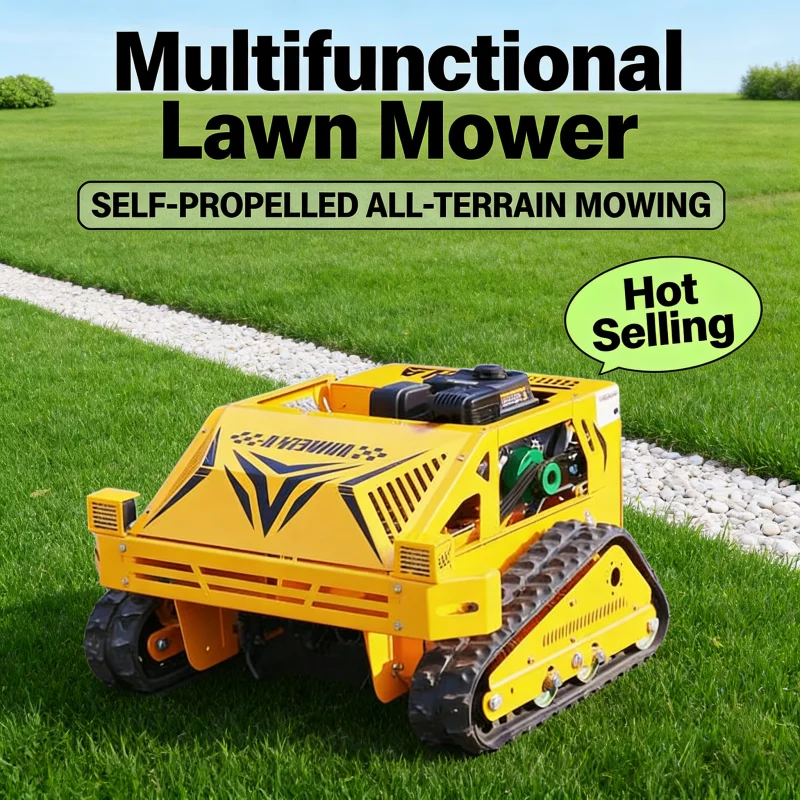 

Customized Remote Controlled Lawn Mower - Efficient All Terrain Type with 550mm Cutting Width for Orchard Care