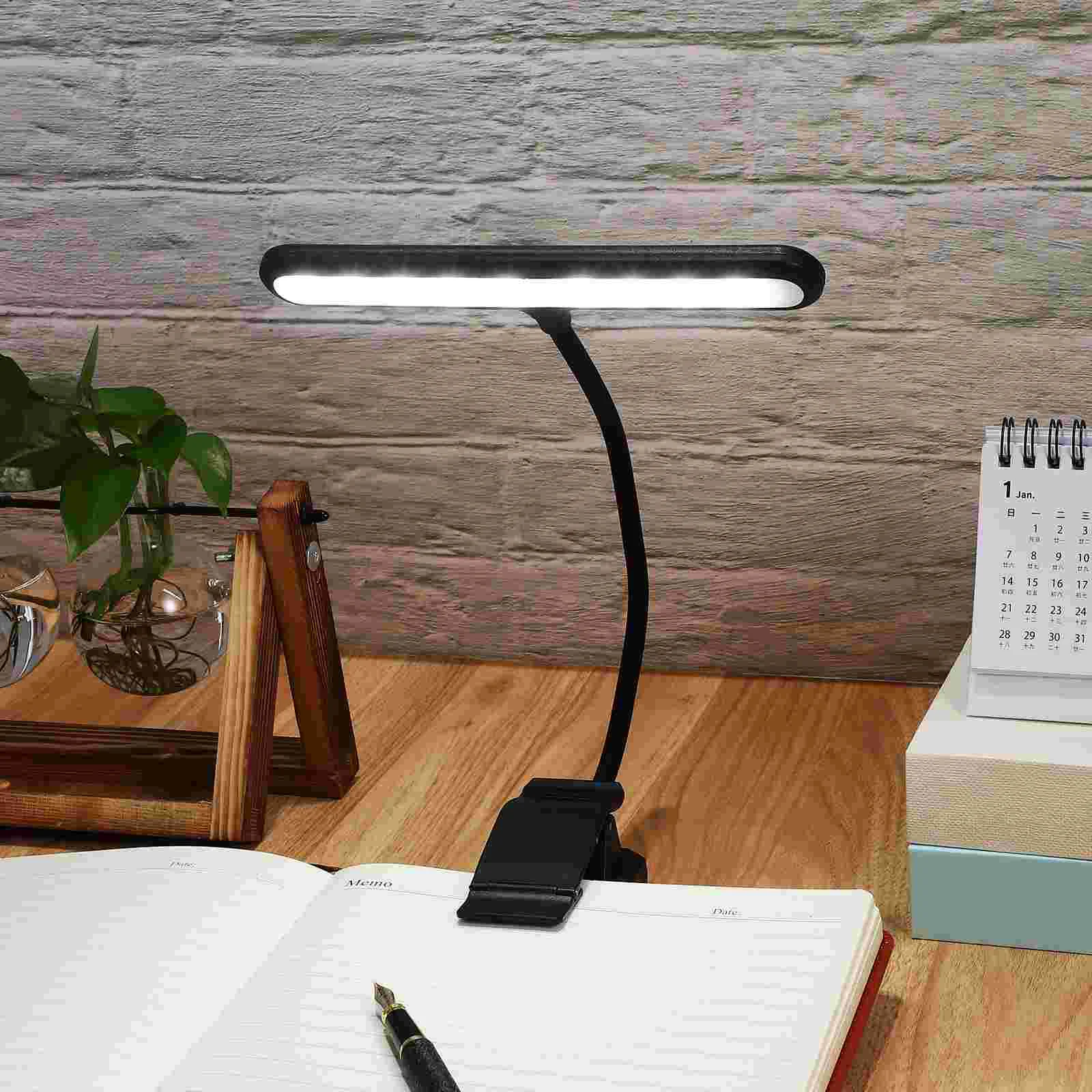 Xy-2069 Charging Power Display 27 Lights Levels Desk Lamp Clip on LED Music Stand USB Lampshade Material: Plastic Piano