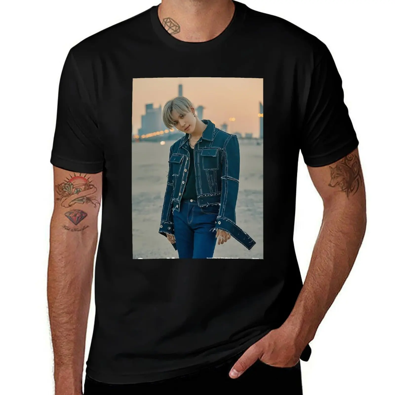 SUPERM JOPPING TAEMIN T-Shirt Stretch Fabric Comfort T-Shirt