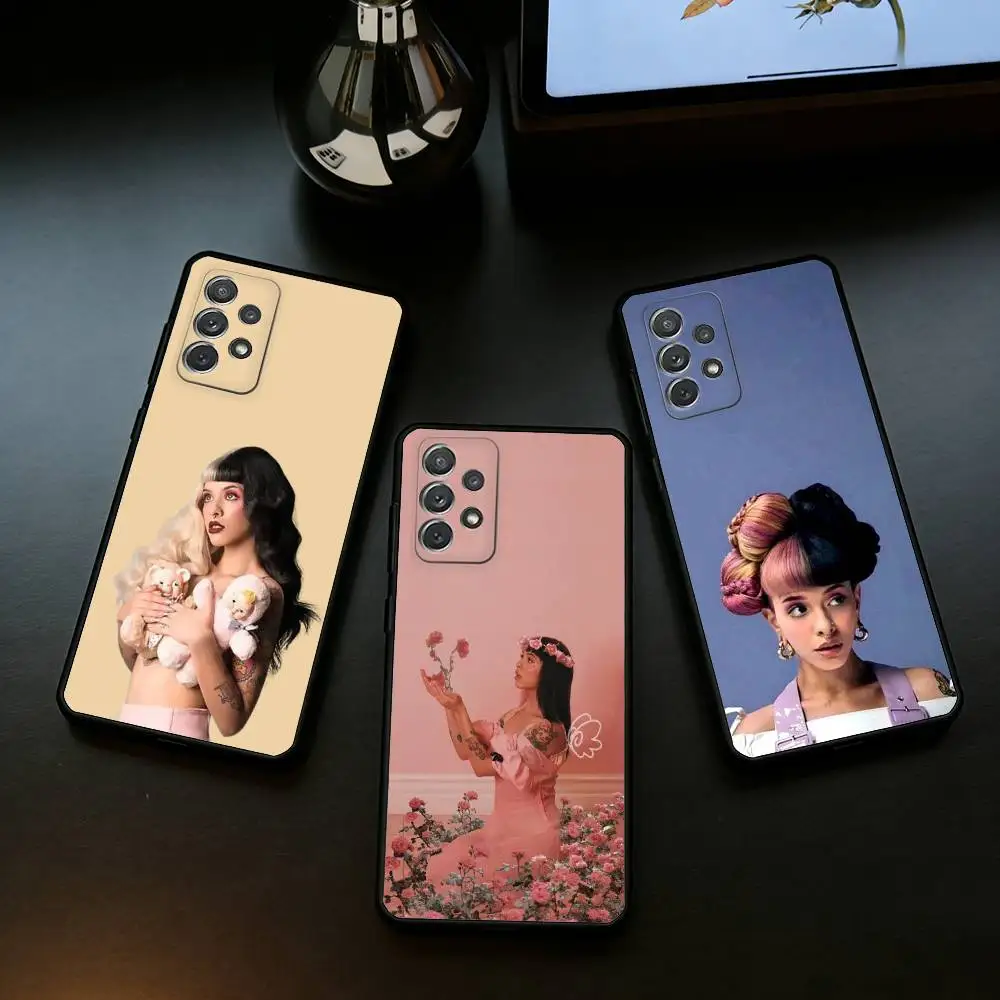 

Singer M-Melanie M-Martinez Phone Case For Samsung Galaxy A73,A72,A71,A70,A53,A52,A51,Soft Silicone Black Cover