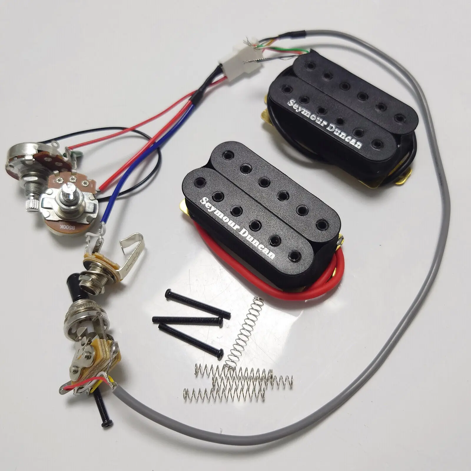 

LP SG Guitar Pickup SD Humbucker Pickup SH1N SH4 with 1V1T Switch Wiring Harness 4C for LP SG Guitar Replacement Parts