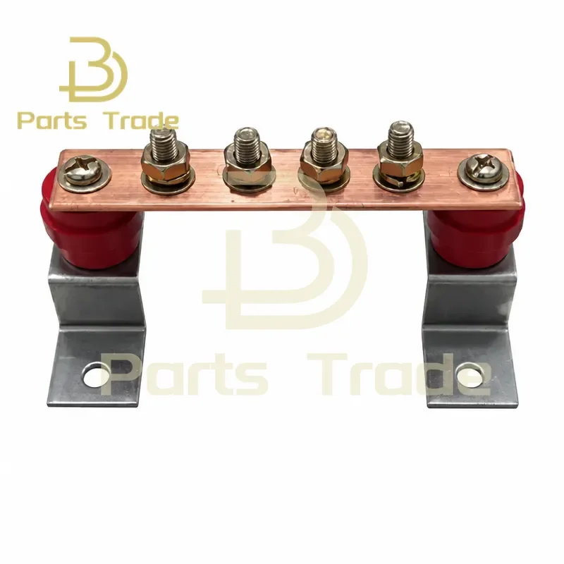 1PCS 3X30X150mm Copper Busbar Cabinet Grounding Equipotential Terminal Board Machine Room Tin Plated Connector