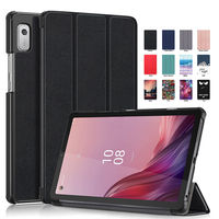 New Tablet Cover For Lenovo Tab M9 2023 Case TB310FU TB310XC 9.0 inch PU Leather Magnetic Tri-Fold Stand Funda Coque+Film+Pen