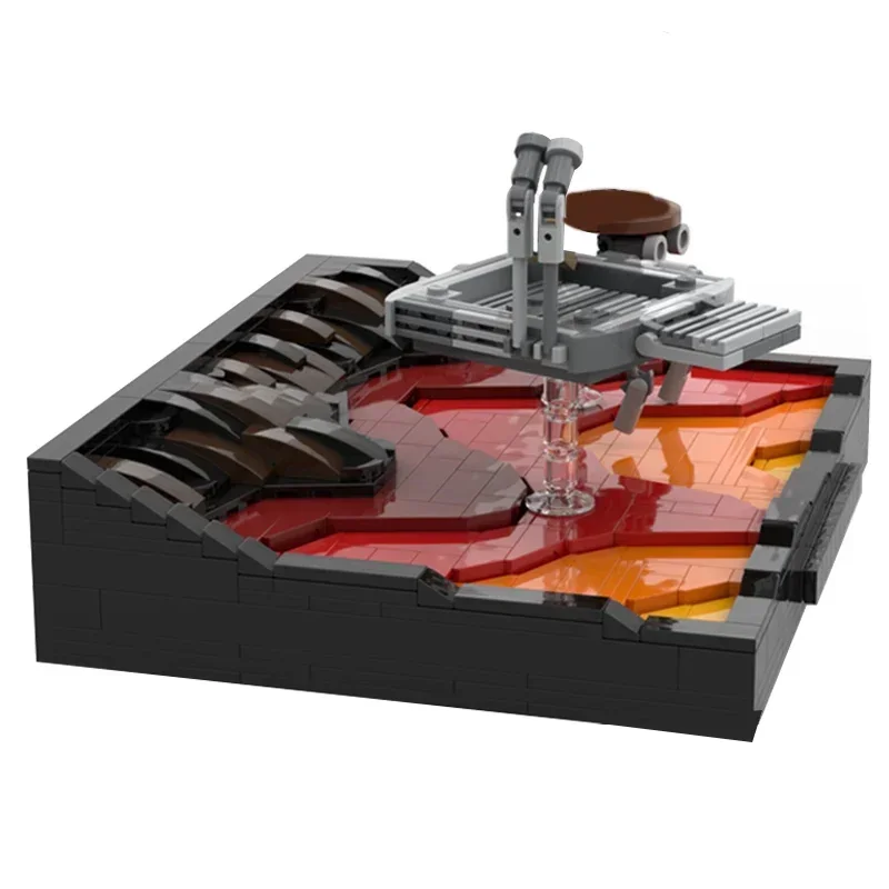 Sterfilm Model Moc Bouwstenen Laatste Dual Op Lava Planeettechnologie Modulaire Blokken Geschenken Kerstspeelgoed Diy Sets Assemblage