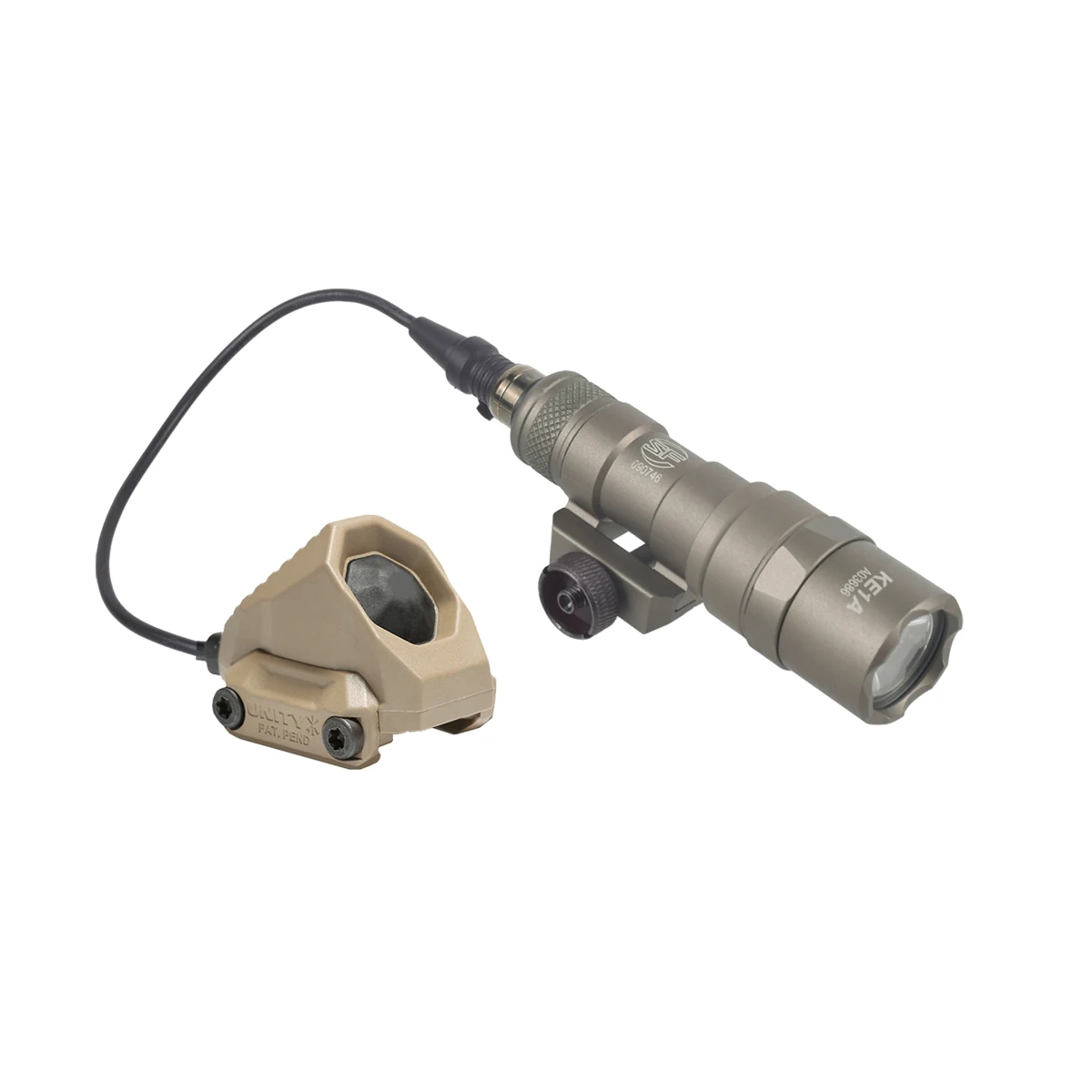 Surefire M600C M600 M300 taktyczna latarka zwiadowcza AR15 latarka do broni z UNITY AXON SL zdalny przełącznik ciśnieniowy Modbutton