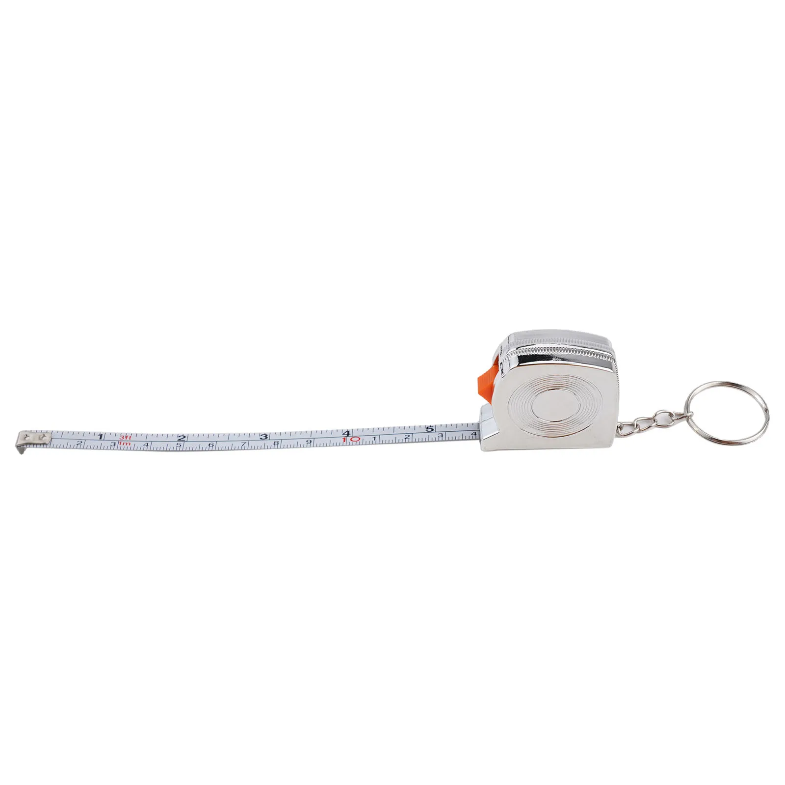 

Keychain Ruler Metric Inch Tape Sturdy Construction Accurate Measurements Compact Design Dual-sided Measurement