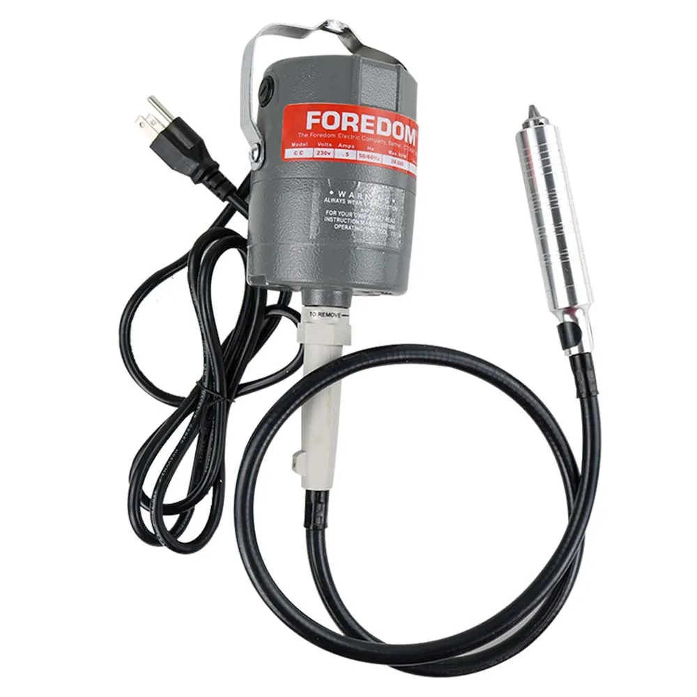 PHYHOO FOREDOM 30 Handpiece & Chuck Key, Quick Change Handpiece, Flex Shaft Machine Tools, Dental Handpiece Jewelry Tools