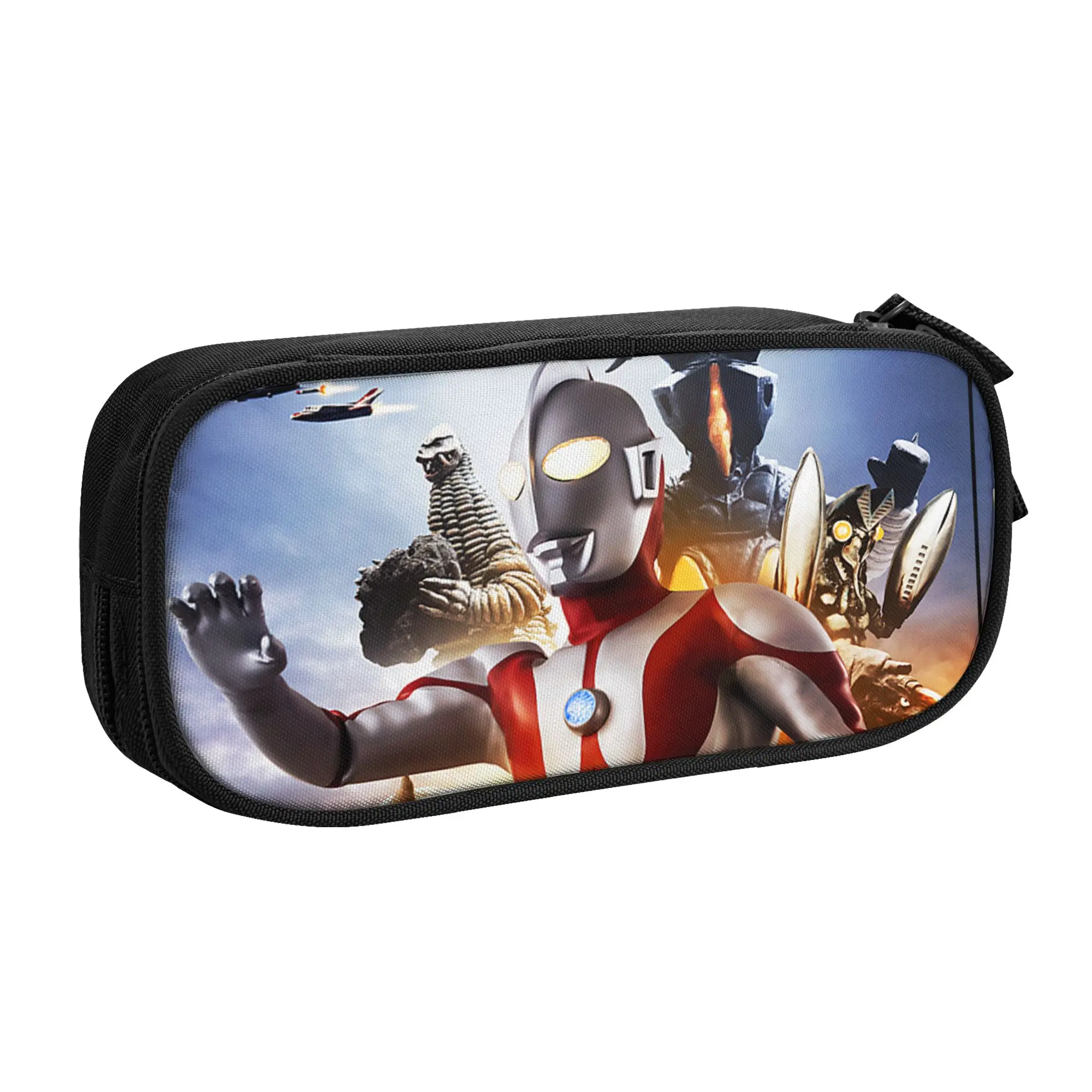 Large Capacity Bags for Child Cartoon The First 1966 Ultraman Poster Visual Design B  Handheld Study Bag for Boys Gilrs Kids