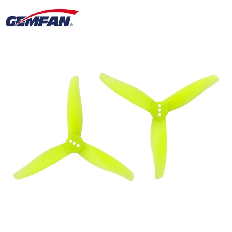 12Pairs(12CW+12CCW) Gemfan Hurricane 3016 3X1.6X3 3-Blade PC Propeller 1.5mm 2mm for RC FPV Freestyle 3inch Toothpick Drones