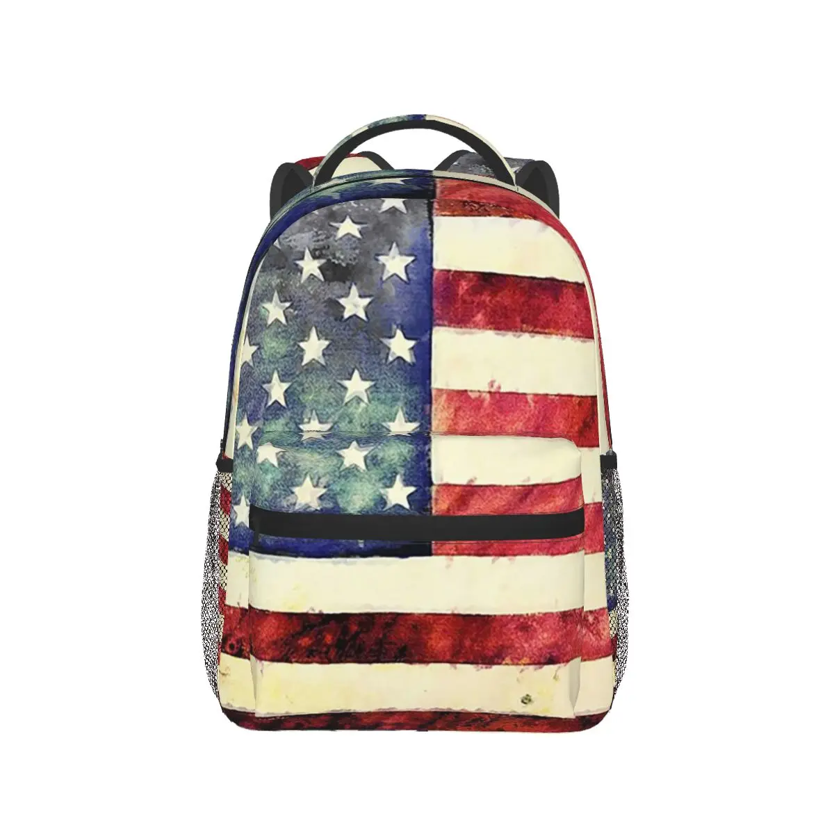 

Винтажный рюкзак с американским флагом, Лидер продаж, рюкзак большой емкости для мальчиков и девочек, школьная сумка, сумки на плечо для мужчин и женщин