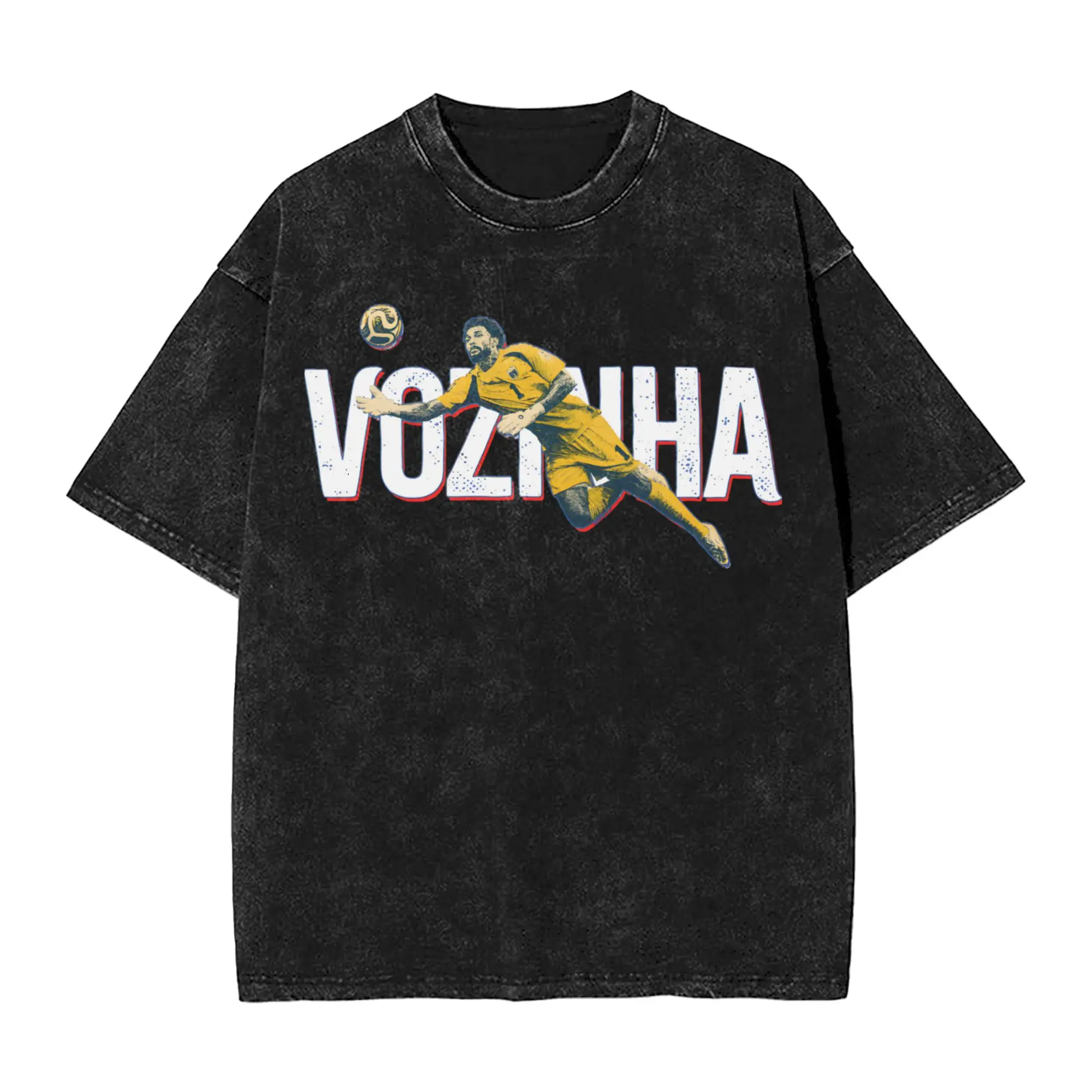 Men's Cabo Verde Vozinha T Shirts  Top Tees Summer Funny Short-Sleeve T-Shirt Crewneck Popular Casual Tee Shirt Dropshipping