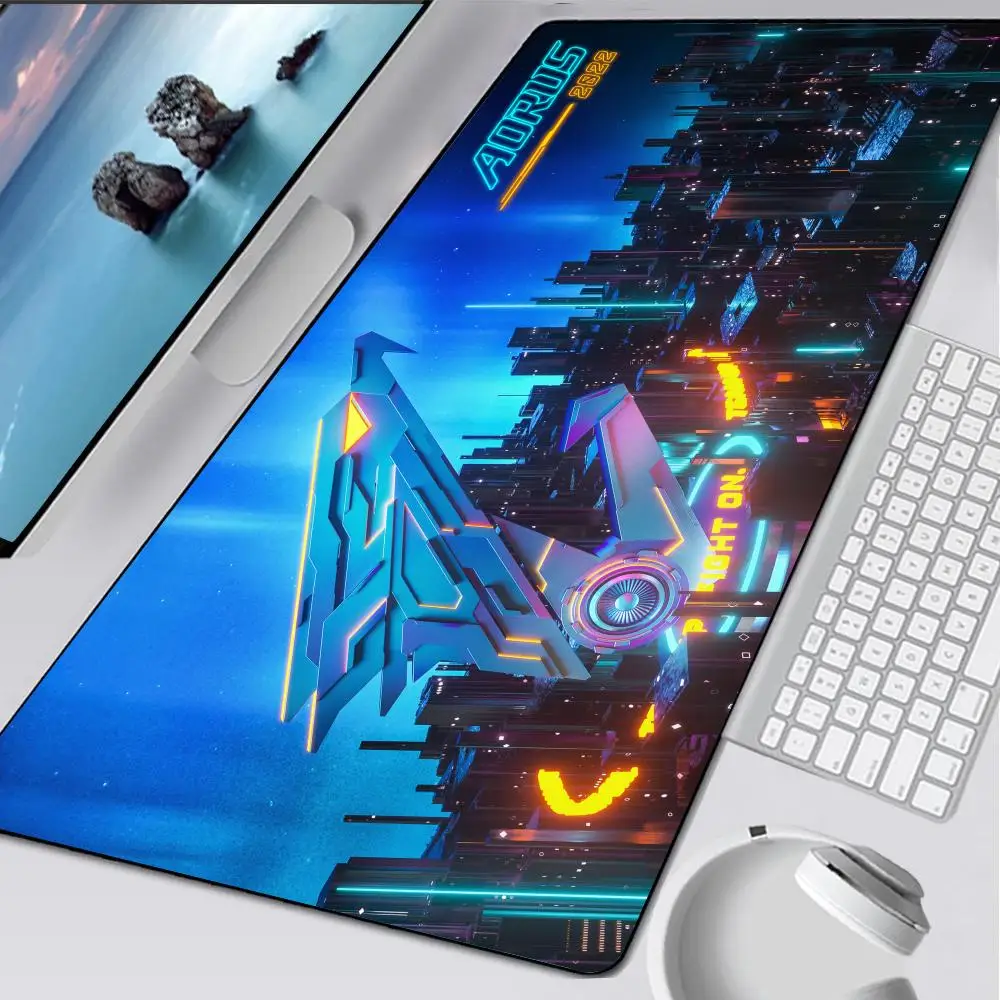 GIGABYTE AORUS Mouse Pad Rubber Mat Laptop Xxl Mousepad Notebook Gamer Computer Table Gaming Accessories #5