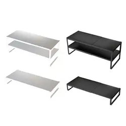 Computer Monitor Stand Adjustable Computer Heightening Stand Versatile Monitor Rack for Apartments Home Desk Computers Printer