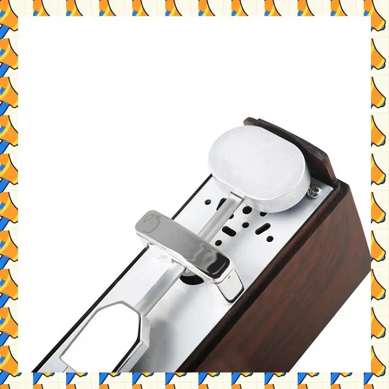 

ABYB Mechanical Metronome With Simple Five Pointed Star Amplifier Hole Design, Adjustable Metronome Speed 60 To 208 Beat A Durab