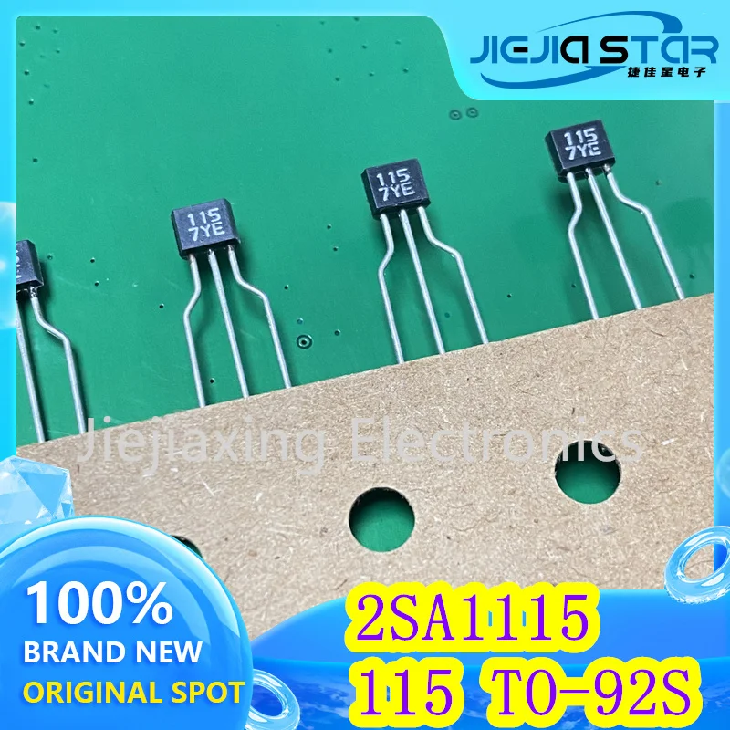 Plug-In Triode Power Tube, 2SA1115 A1115 115 TO-92S, 100% Brand New e Original Electronics