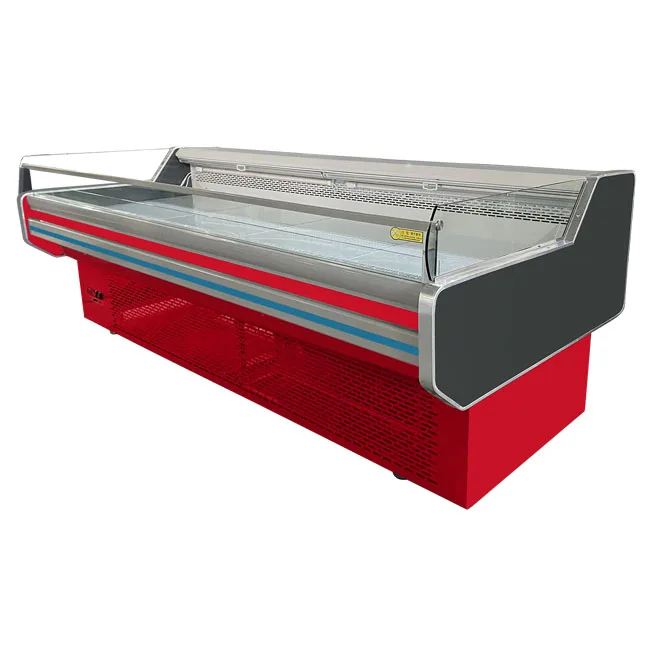 For Fresh Meat Display Refrigerator Meat Shop Equipment With Counter Display Fridge Meat