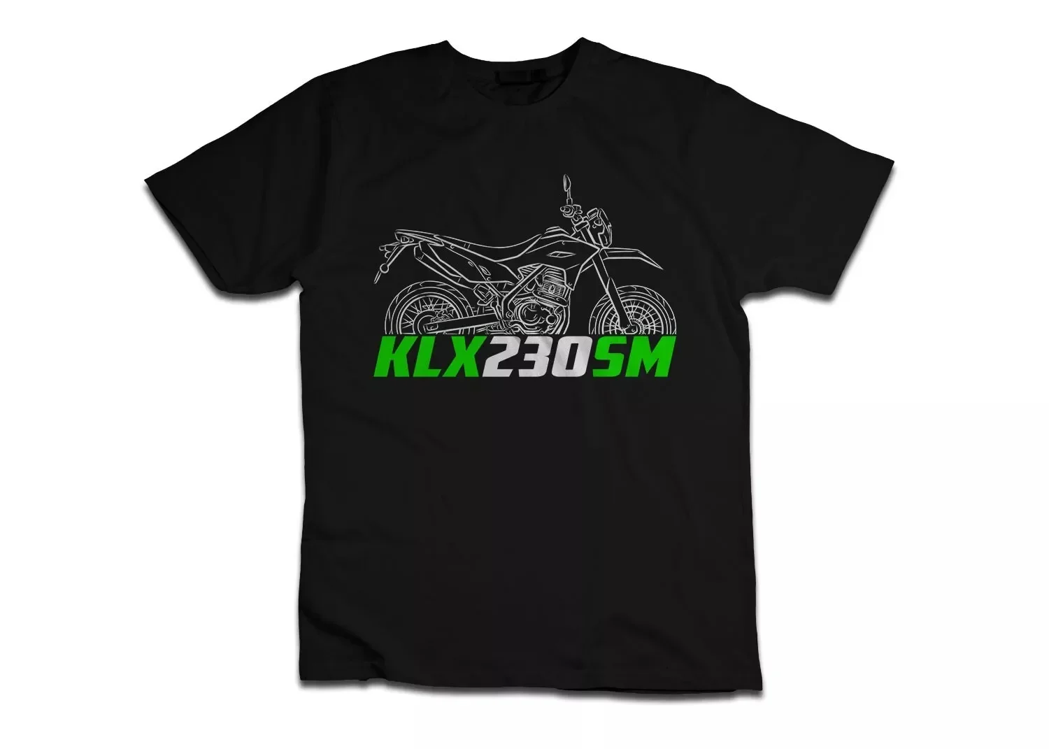 

2025 Men T Shirt Casual for new KLX230 2019-2025 Fans - Motorcycle T-Shirt Graphic Summer Short Sleeves 100% Cotton S-3XL