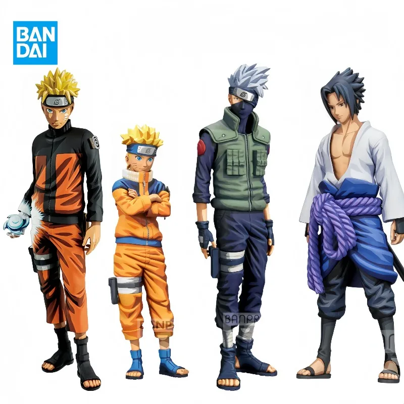 

【In Stock】BANDAI Original SPIRITS Grandista Manga Dimensions Naruto Shippuuden Uzumaki Naruto Hatake Kakashi Uchiha Sasuke