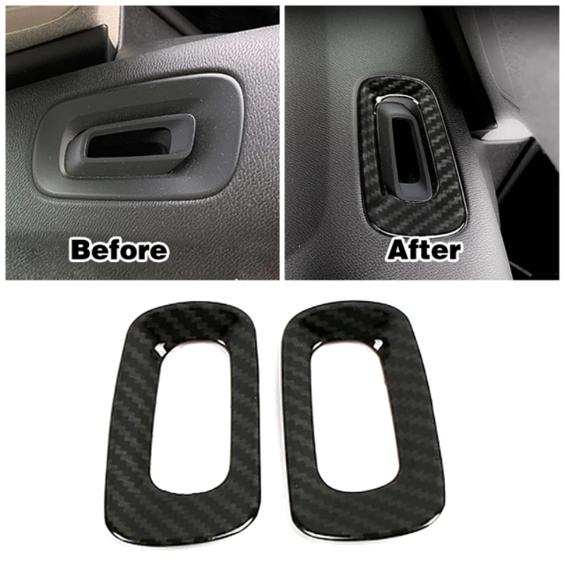 Voor Volvo XC40 2019 2020 2021 2022 Koolstofvezel Auto Accessoires Venster Swtich Cover Versnellingspook Panel Cover Luchtuitlaat Cover Lhd