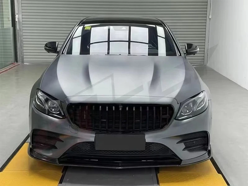 شفاط السيارة للفئة E W213 ترقية غطاء محرك السيارة E63S غطاء المحرك الأمامي الألومنيوم لـ W238 W213 #3