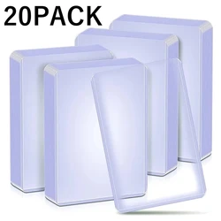 35PT Transparent PVC Toploaders Kpop Card Protective Sleeve for Collectible Sports Card Star Game idol Card Holder Case 3x4inch