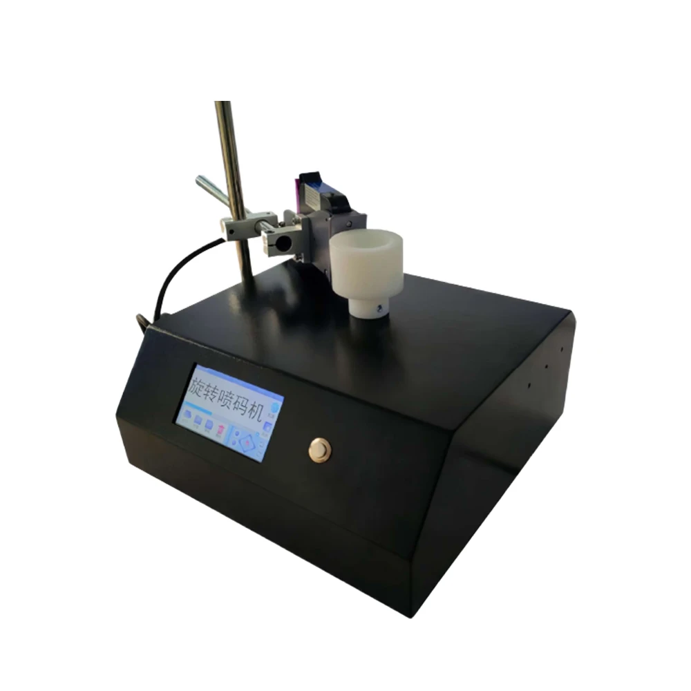 Multifunctional Rotary 600dpi TIJ Inkjet Printer with 1 Year Warranty on Quick Drying Inks for Tubular Printing