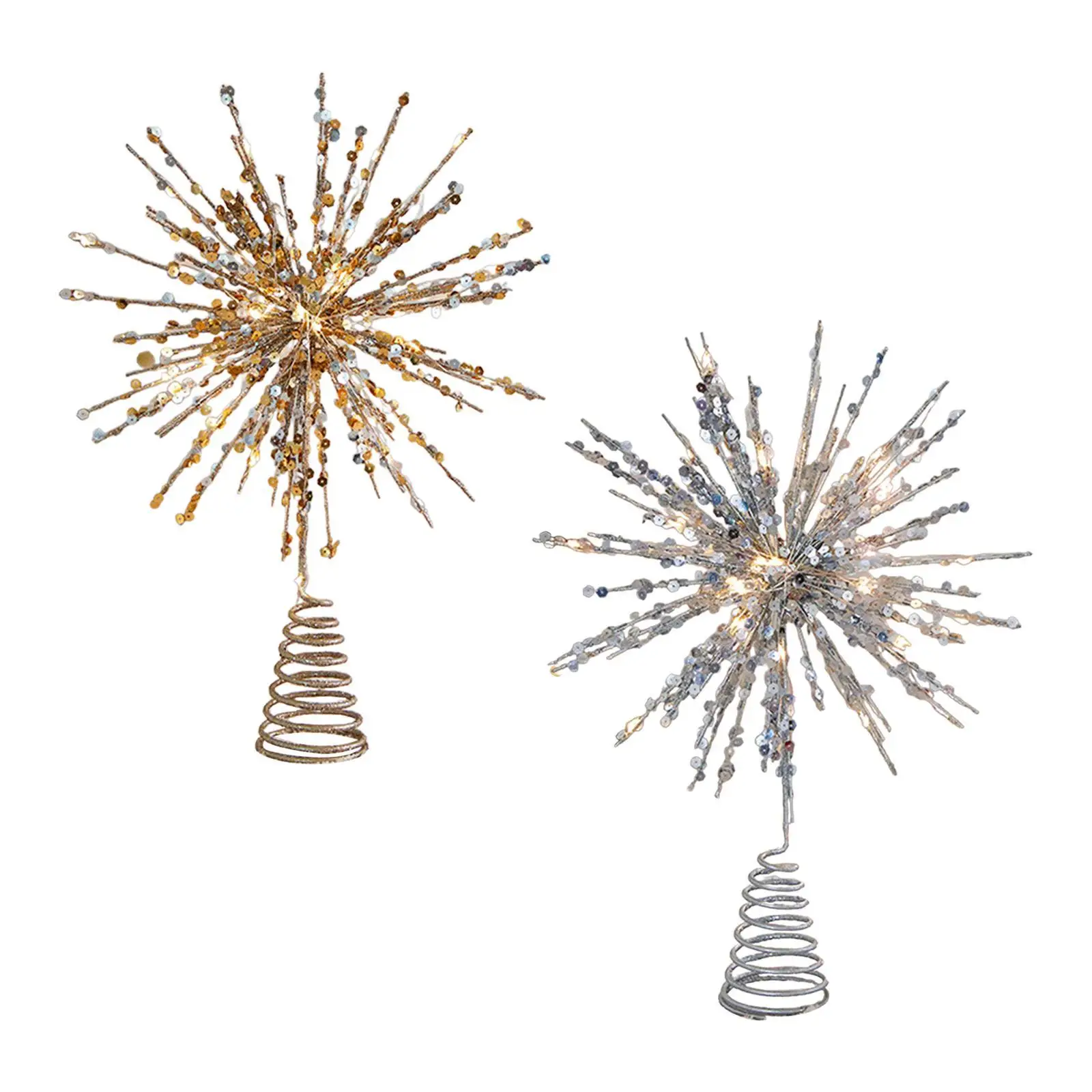 Kerstboom Topper Geschenken Feestartikelen Glittered Treetop