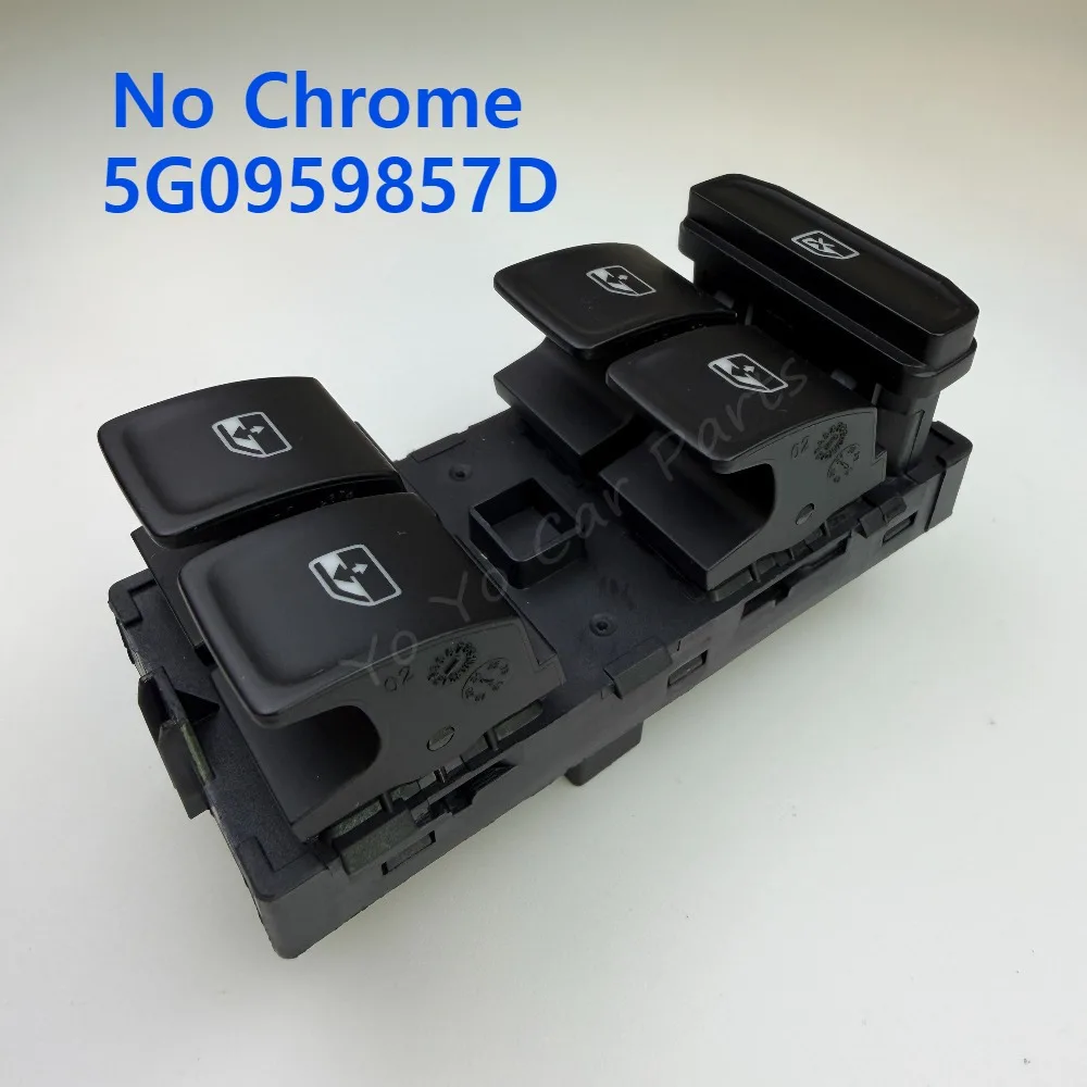 5G0959857D Power Window Switch For Volkswagen Golf 7 For Passat 3G For Seat Ateca Ibiza ST Leon 5G0959857 5G0959857B
