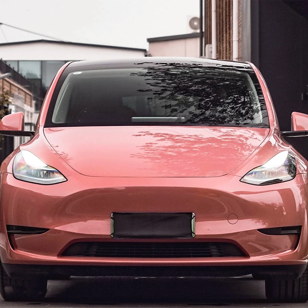 

Car Vinyl Film PET Platinum Wume Sauce Auto Vinyl Wrapping Film Self Adhesive Motorcycle Car Body Decoration Decal Accessories