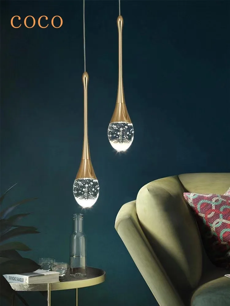 criativo cristal candelabro luzes penduradas bolha luzes led para sala de jantar sala de estar cozinha teto do quarto moderno 2024 01