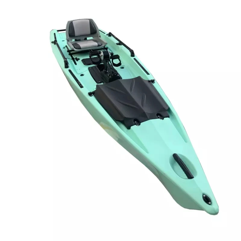 Barco de salto individual con motor eléctrico, canoa de pesca, kayak, 2022