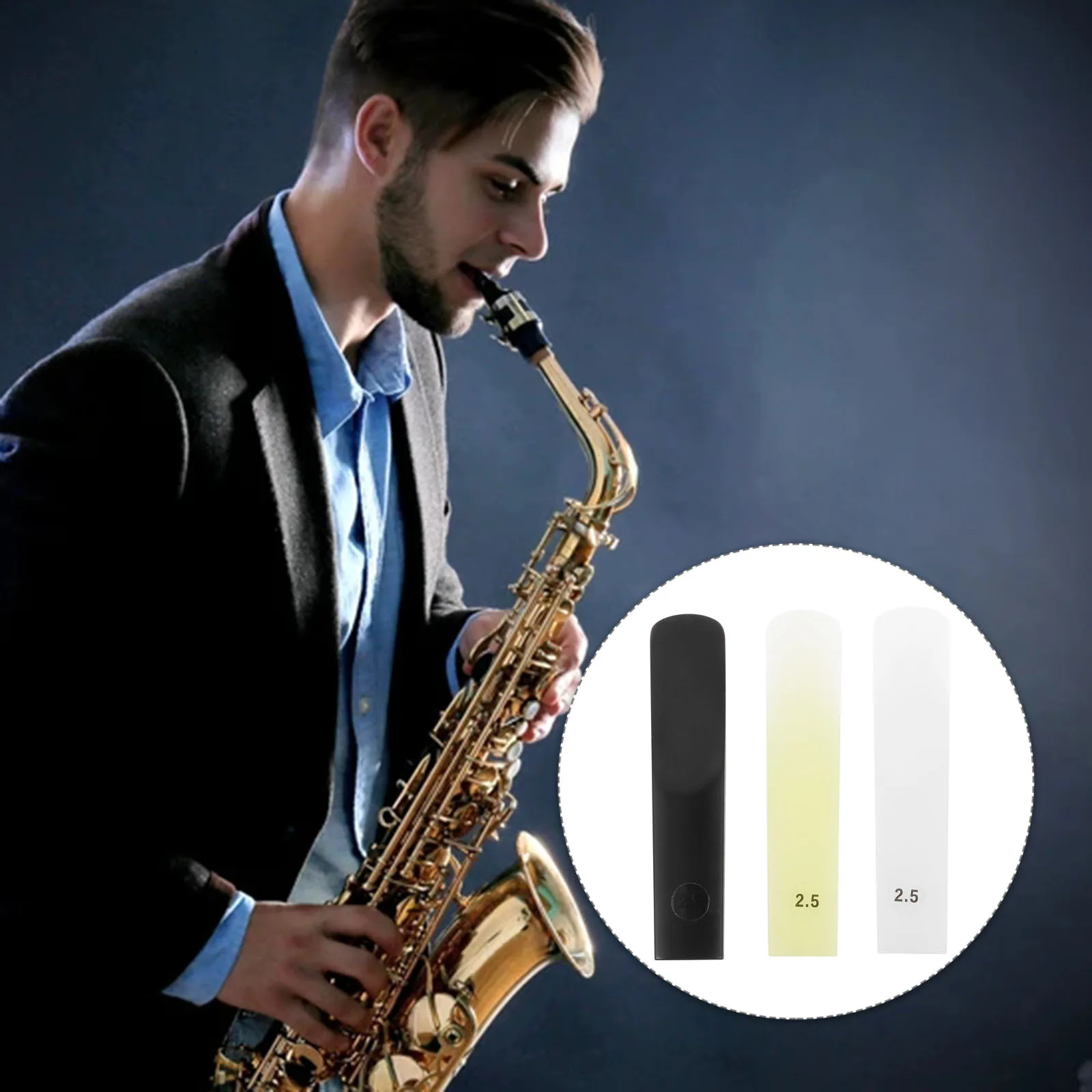 

Musical Instrument Replacement Alto Sax Clarinet Mouthpiece Ligature Parts Instruments Saxophone