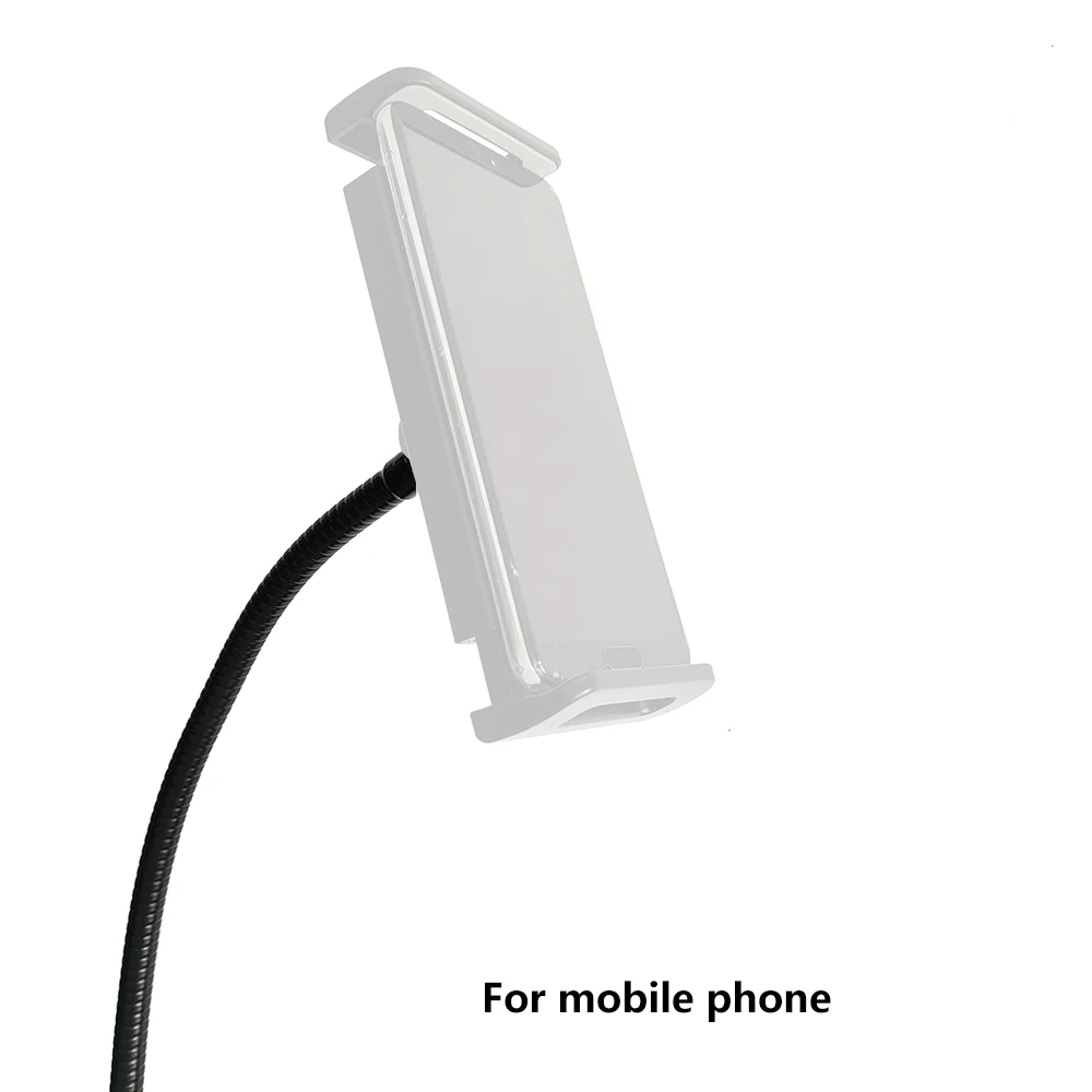 Flexible Metallrohrstange Einbeinstativ Selfie Stick Ständer mit 1/4 Zoll Schraube/Kugelkopf-Verlängerungsarm für Kamerastativ-Handy – Detail 12
