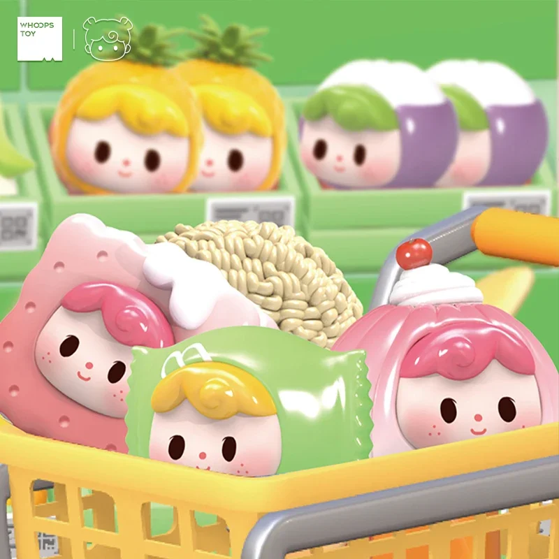 สวัสดีของเล่นโยโย่ฉันคือโยโย่! Foodie ชุดของเล่นกล่องปริศนาขนาดมินิสำหรับเด็กทารกน่ารักอะนิเมะตุ๊กตาขยับแขนขาได้