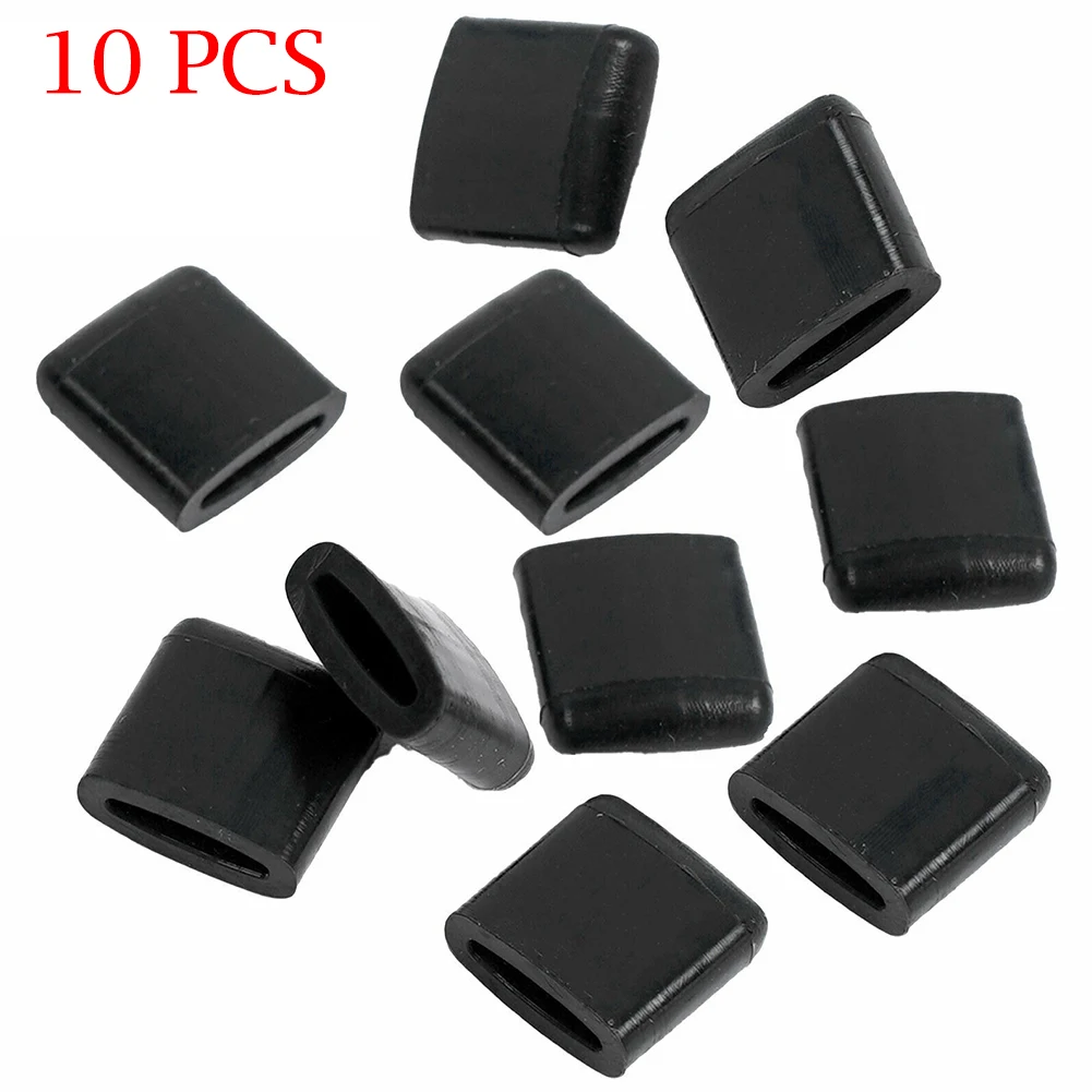 Home Kitchen Air Fryer Rubber Bumpers Kit Scratch Protection Cover Accessories Black High Temperature Resistant