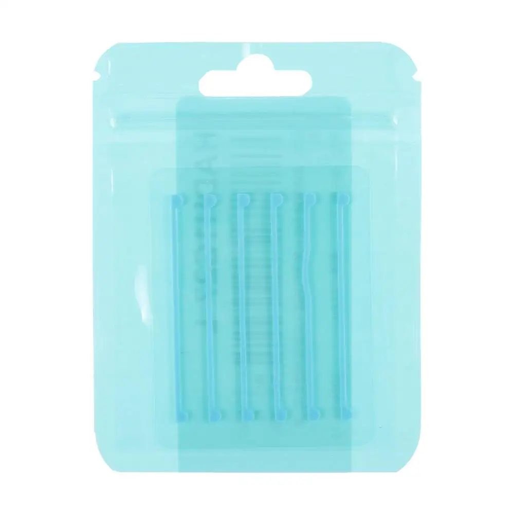 Coussinets de permanente de cils en silicone, coussinets sous les yeux, applicateur de levage de cils, patchs de bigoudi de faux cils, 3 paires par sac