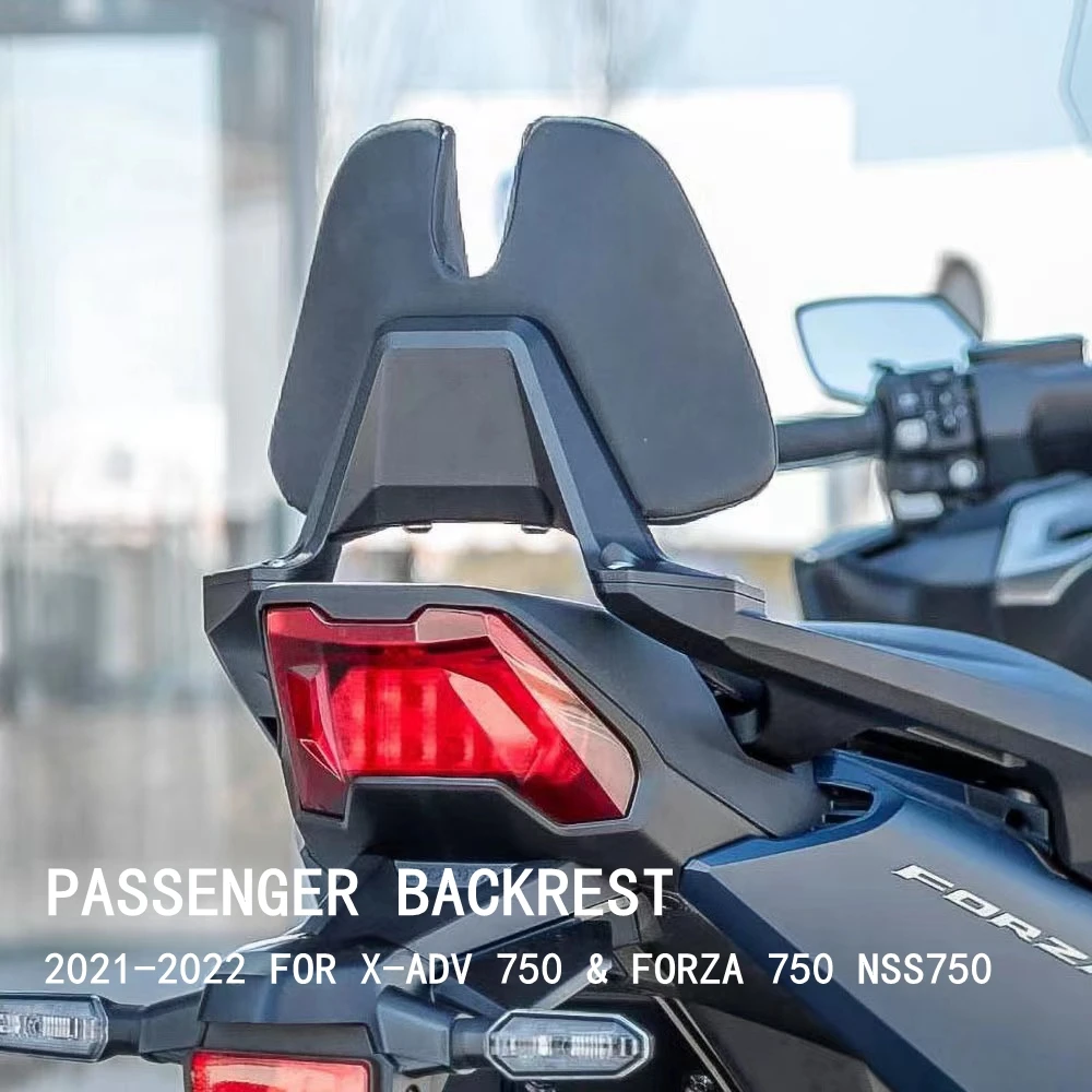 

Pop Motorcycle Passenger Seat Rear Backrest Cushion Back Rest Pad For Honda X-ADV XADV 750 NSS 750 NSS750 2021 2022