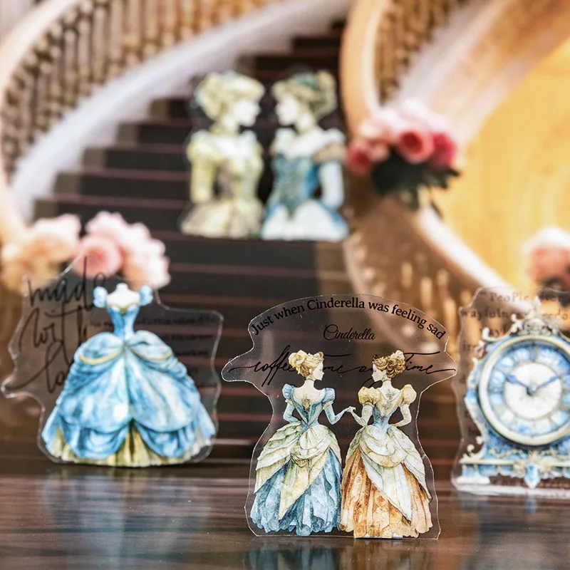 

1pcs/1lot Decorative Adhesive Tapes hidden magazine of fairy tales Junk Journal DIY Japanese Masking Scrapbooking Stickers